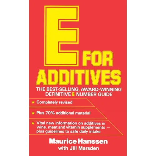 E for Additives - Paperback