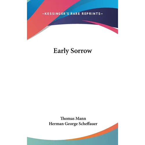 Early Sorrow - Hardcover