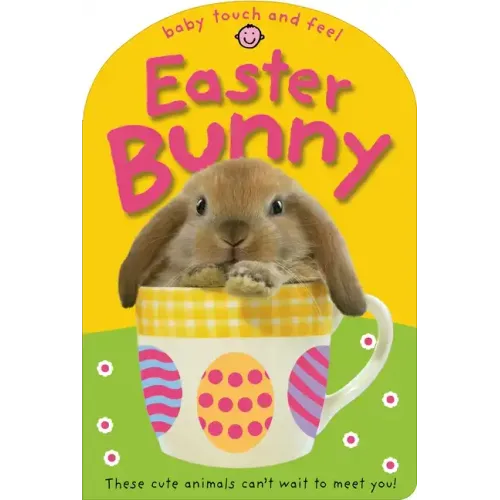 Baby Touch and Feel Easter Bunny: These Cute Animals Can't Want to Meet You! - Board Book
