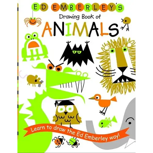 Ed Emberley's Drawing Book of Animals - Paperback