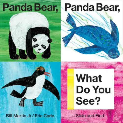 Panda Bear, Panda Bear, What Do You See?: Slide and Find - Board Book
