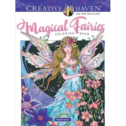 Creative Haven Magical Fairies Coloring Book - Paperback