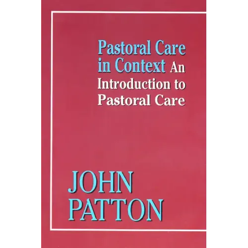 Pastoral Care in Context - Paperback