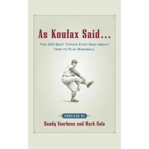 As Koufax Said... - Paperback