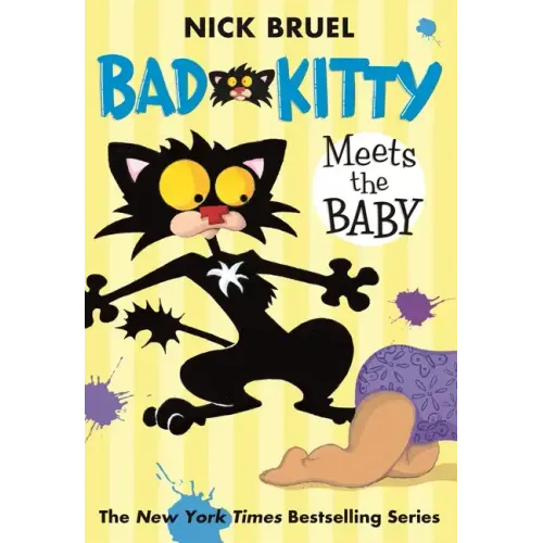 Bad Kitty Meets the Baby (Paperback Black-And-White Edition) - Paperback