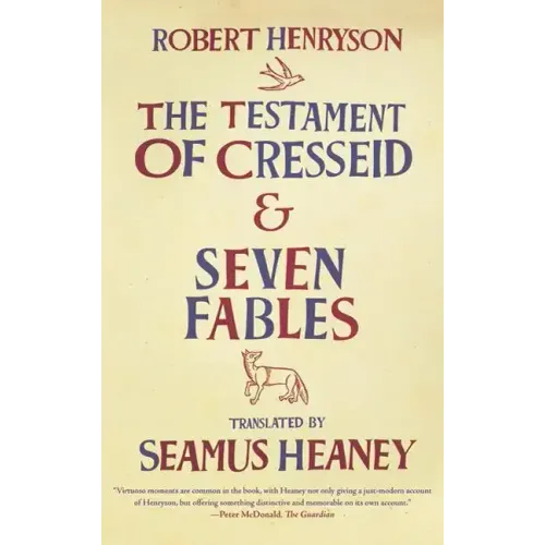 The Testament of Cresseid and Seven Fables - Paperback