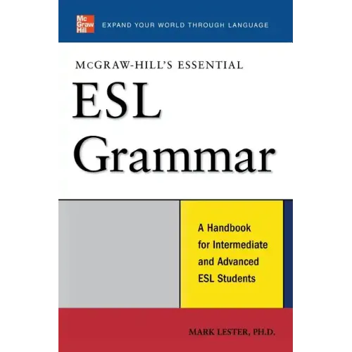 McGraw-Hill's Essential ESL Grammar: A Hnadbook for Intermediate and Advanced ESL Students - Paperback