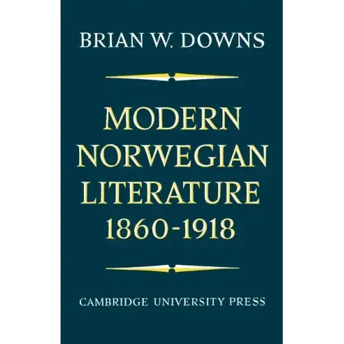 Modern Norwegian Literature 1860-1918 - Paperback