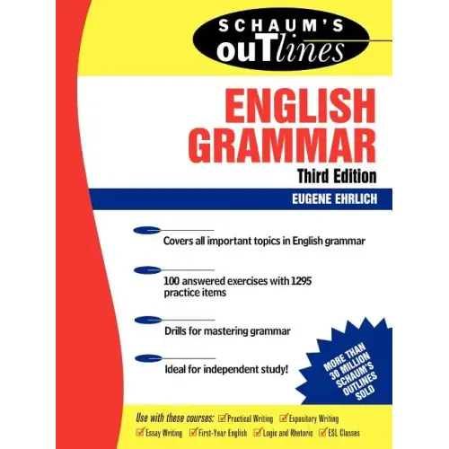 Schaum's Outline of English Grammar - Paperback
