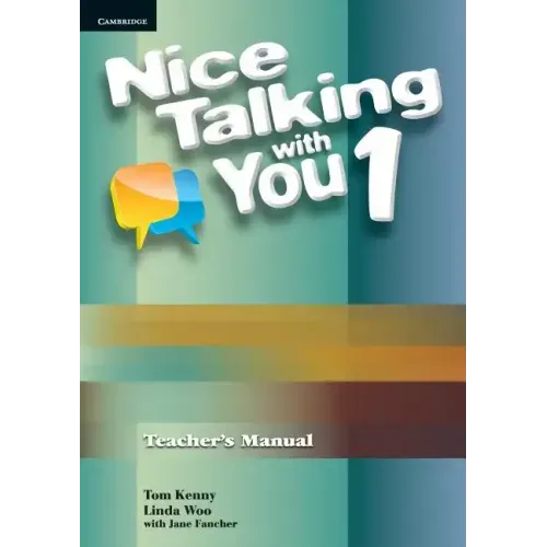 Nice Talking with You Level 1 Teacher's Manual - Paperback