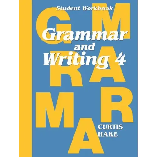 Grammar & Writing Student Workbook Grade 4 - Paperback