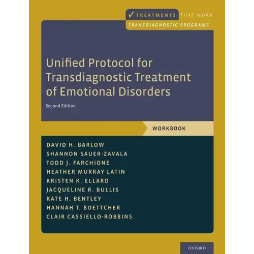 Unified Protocol for Transdiagnostic Treatment of Emotional Disorders: Workbook - Paperback