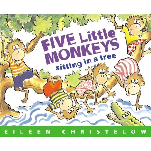 Five Little Monkeys Sitting in a Tree - Paperback