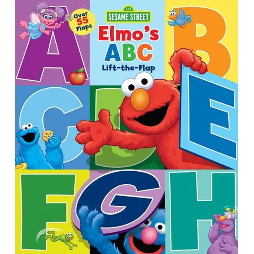 Sesame Street: Elmo's ABC Lift-The-Flap - Board Book