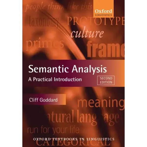 Semantic Analysis: A Practical Introduction - Paperback