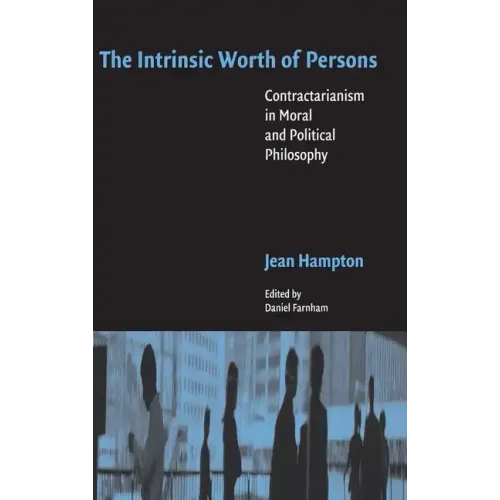 The Intrinsic Worth of Persons - Hardcover