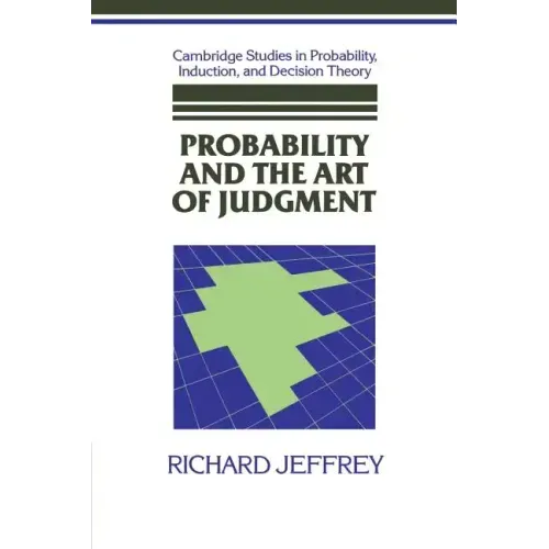 Probability and the Art of Judgment - Paperback