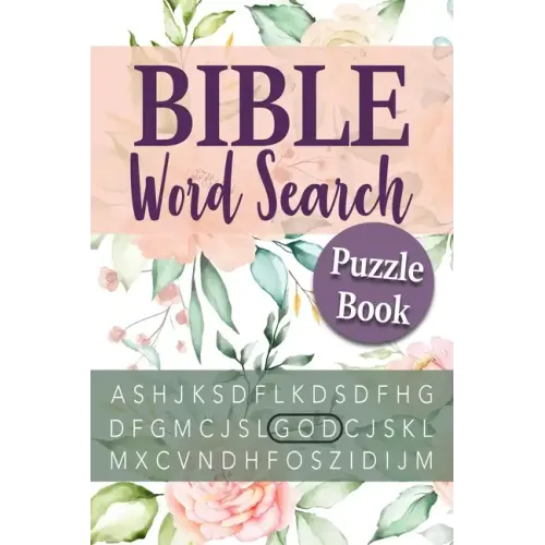 Bible Word Search Puzzle Book: Large Print Puzzle Word Search For Adults - Paperback