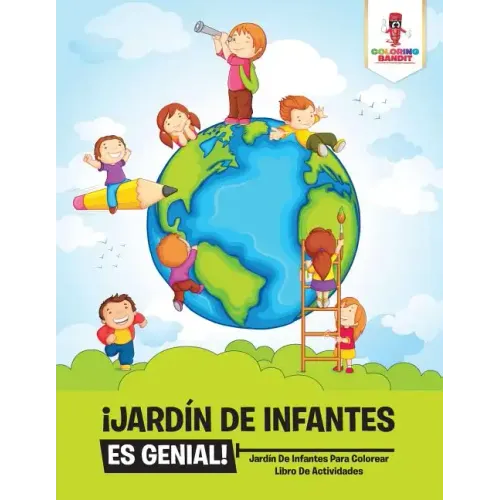 ¡Jardín De Infantes Es Genial!: Jardín De Infantes Para Colorear Libro De Actividades - Paperback