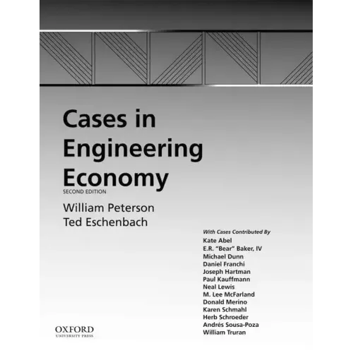 Cases in Engineering Economy - Paperback