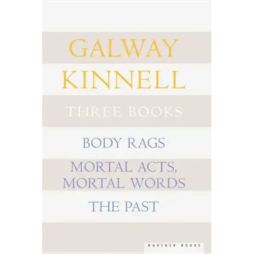 Three Books: Body Rags; Mortal Acts, Mortal Words; The Past - Paperback