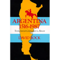 Argentina, 1516-1987: From Spanish Colonization to Alphonsín. (Updated)
