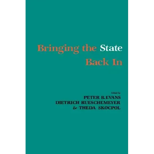 Bringing the State Back in - Paperback