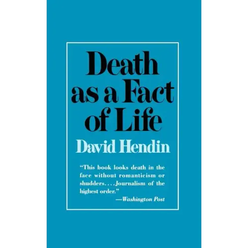 Death as a Fact of Life - Paperback