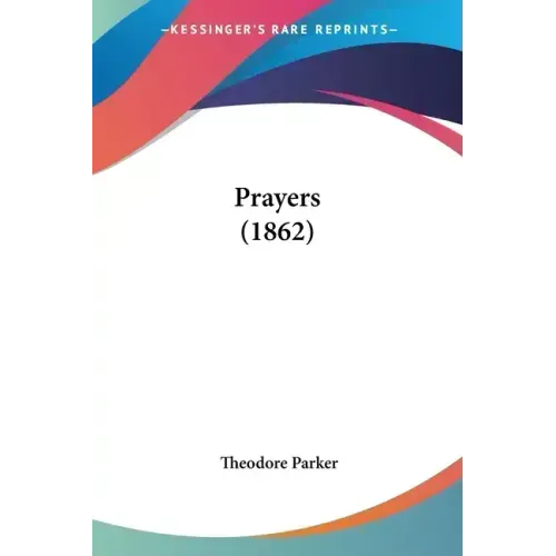 Prayers (1862) - Paperback
