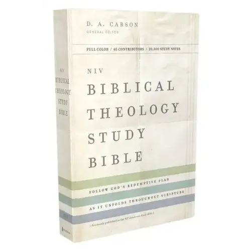 NIV, Biblical Theology Study Bible, Hardcover, Comfort Print: Follow God's Redemptive Plan as It Unfolds Throughout Scripture - Hardcover