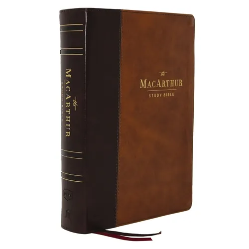 Nkjv, MacArthur Study Bible, 2nd Edition, Leathersoft, Brown, Comfort Print: Unleashing God's Truth One Verse at a Time - Imitation Leather