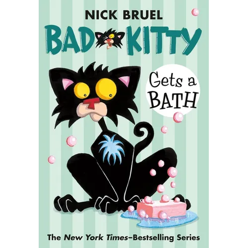 Bad Kitty Gets a Bath (Paperback Black-And-White Edition)