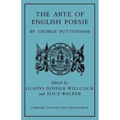 The Arte of English Poesie - Paperback
