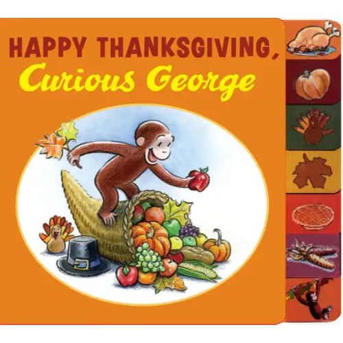 Happy Thanksgiving, Curious George - Board Book