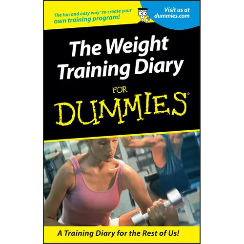 Weight Training Diary For Dummies - Paperback