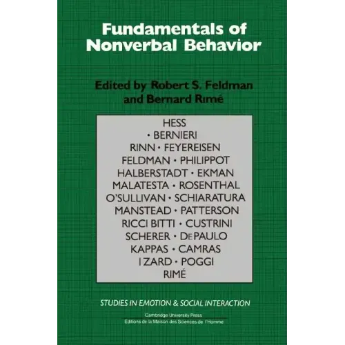 Fundamentals of Nonverbal Behavior - Paperback