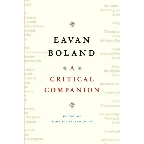 Eavan Boland: A Critical Companion - Paperback