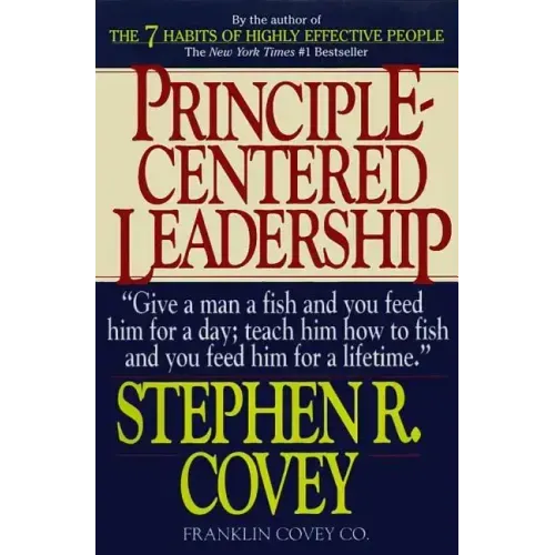Principle-Centered Leadership - Paperback