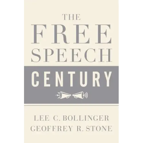 The Free Speech Century - Paperback