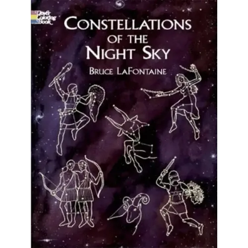 Constellations of the Night Sky Coloring Book - Paperback