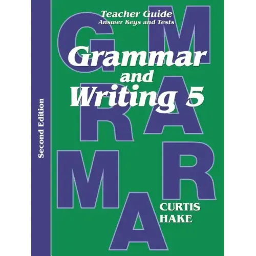 Grammar & Writing Teacher Edition Grade 5 2nd Edition 2014 - Paperback