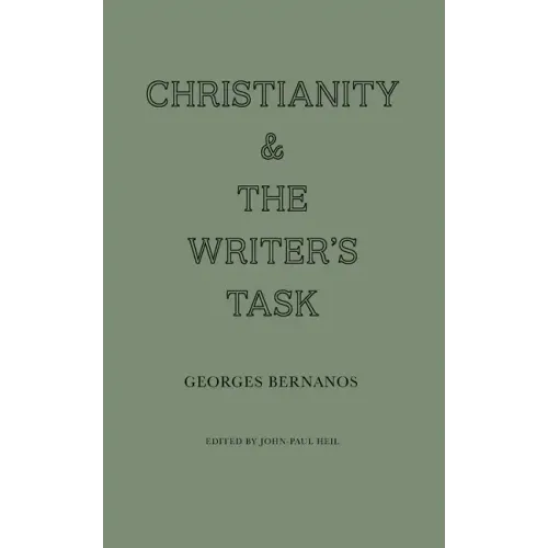Christianity and the Writer's Task - Paperback