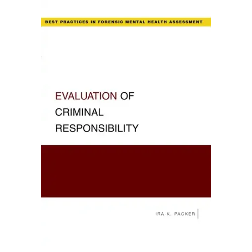 Evaluation of Criminal Responsibility - Paperback
