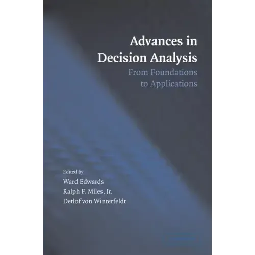 Advances in Decision Analysis - Hardcover