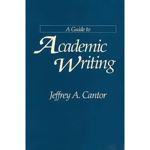 A Guide to Academic Writing - Paperback