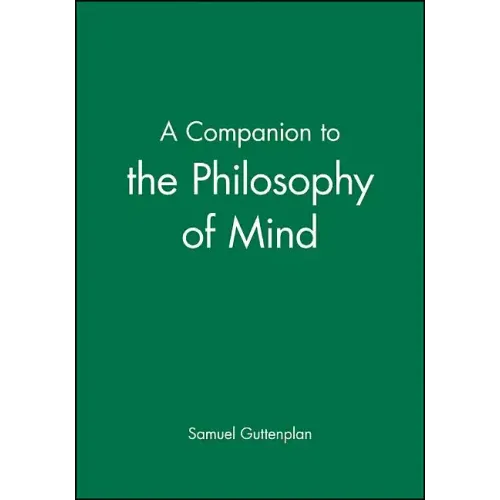 A Companion to the Philosophy of Mind - Paperback