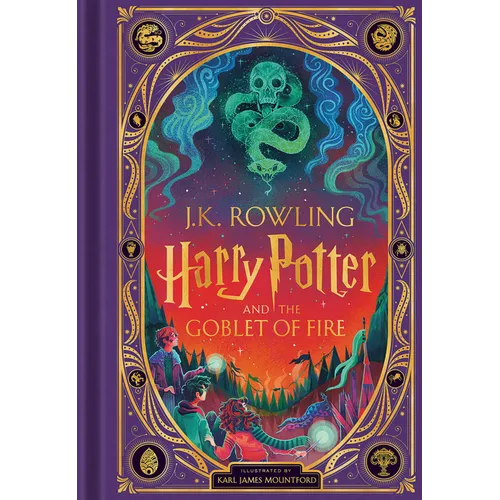 Harry Potter and the Goblet of Fire (Harry Potter, Book 4) (Interactive Illustrated Edition) - Hardcover