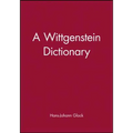 Wittgenstein Dictionary