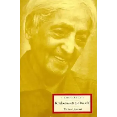 Krishnamurti to Himself - Paperback