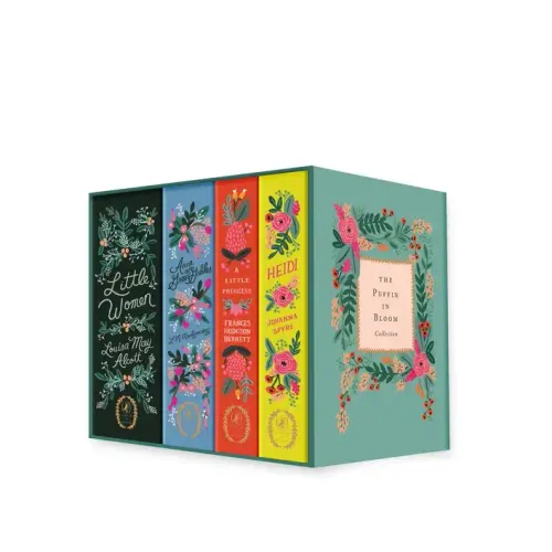 The Puffin in Bloom 4-Book Collection: Anne of Green Gables, Heidi, Little Women, and a Little Princess - Boxed Set